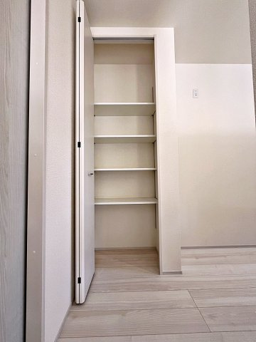 新築戸建・新築建売　福島市笹木野町裏第4　野田小・野田中の収納|キッチン収納は食品や日用品の保管に便利です！