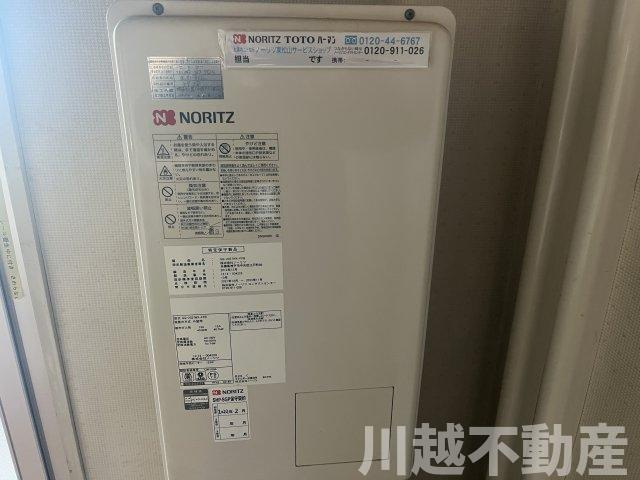 最上階＋角部屋、大家族に嬉しい４LDKのキッチン|ガス給湯器が室内にあるので冬場の凍結の心配がありません