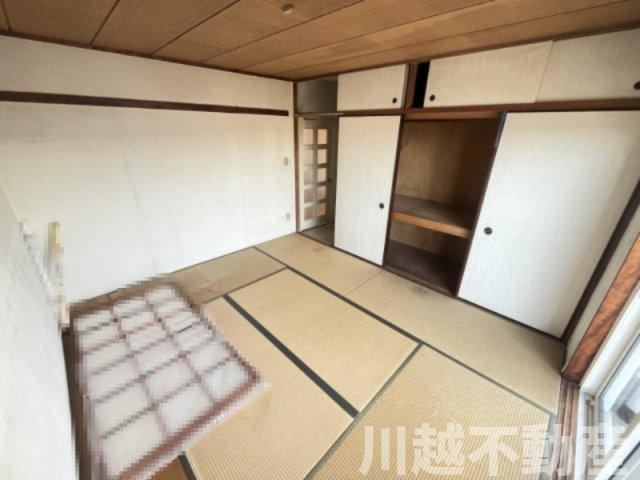 最上階＋角部屋、大家族に嬉しい４LDKの和室|北側の6帖和室、静かに落ち着ける空間