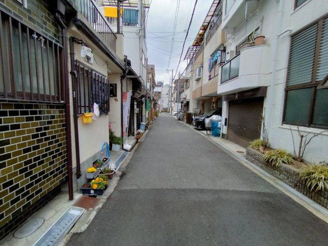 城東区中浜１丁目中古戸建の前面道路含む現地写真