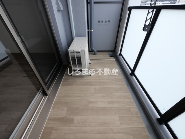 プレサンス東小橋エレディータのバルコニー