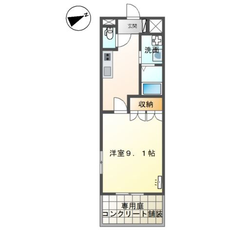 メゾン・ド・ロータスの間取り