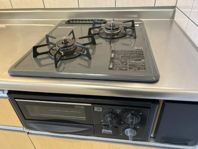 ラルーチェ　サンリッチのキッチン|ガスコンロ