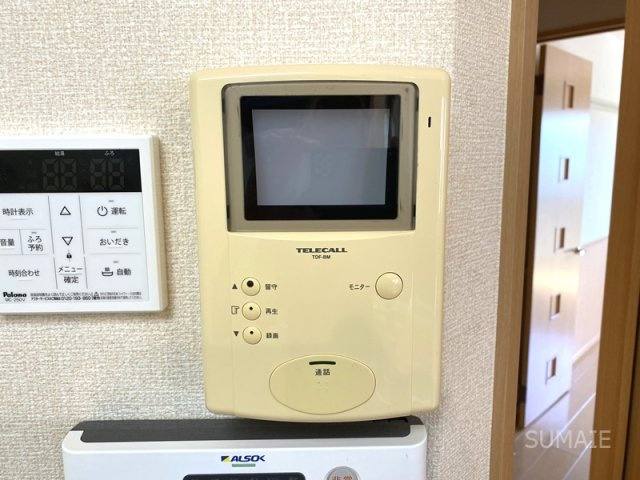 サンパティーク　B館のセキュリティ|モニター付きインターホン☆彡