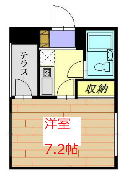 【間取り】 | 諏訪コーポ川崎