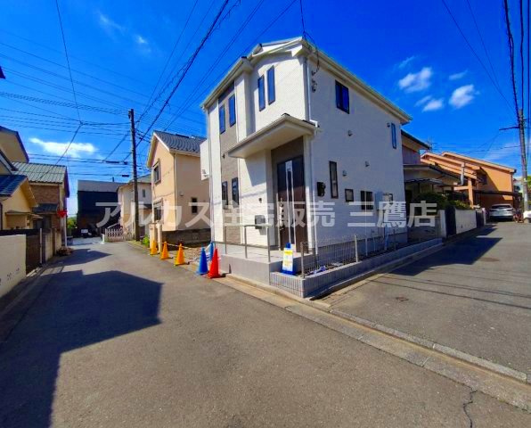 中央線 武蔵境駅 23分 新築戸建 三鷹市深大寺3丁目の前面道路含む現地写真