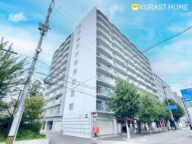 日商岩井朱雀マンション　8階の外観