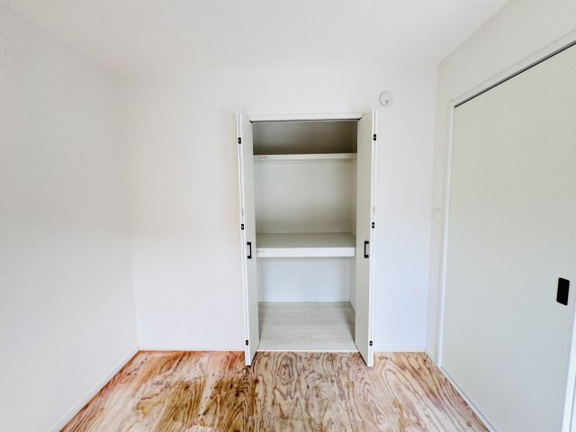 市川市下貝塚３丁目新築戸建【宮久保小学校：9分】の収納|4.5帖和室収納