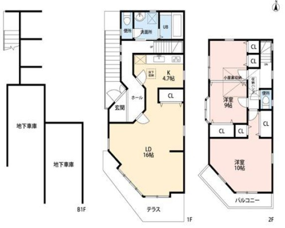西舞子9丁目 新築戸建ての間取り