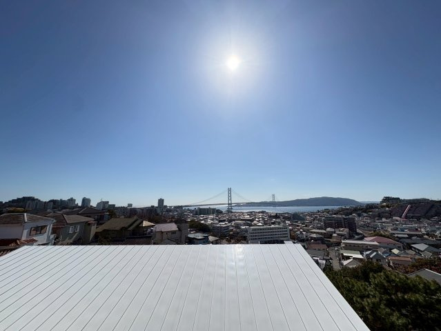 西舞子9丁目 新築戸建ての展望|２階から明石海峡大橋みえます！
