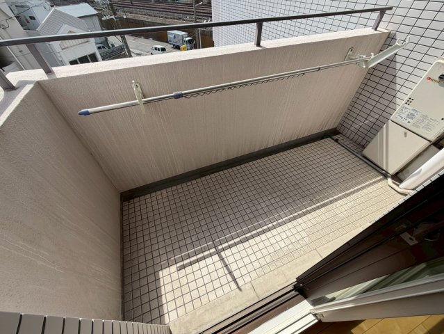 アスティオン梅田のバルコニー