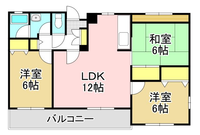 プラムインBの間取り