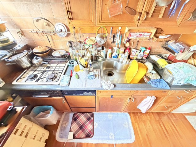 【日本家屋】鹿嶋市大字宮中　中古物件のキッチン