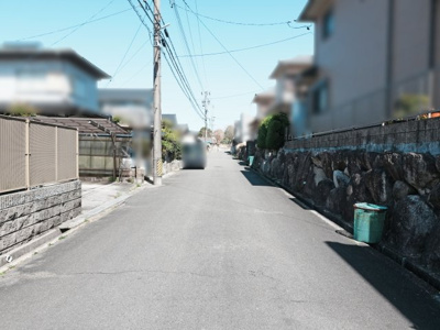 【前面道路含む現地写真】 | 員弁郡東員町笹尾西１丁目 | 前面道路