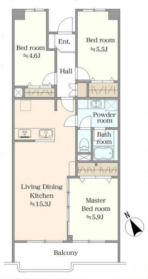 越谷ファミリータウンA棟