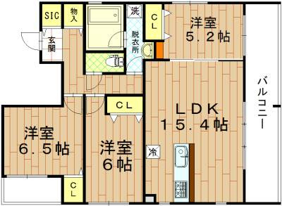 Gracia高倉（グラシア高倉）の間取り