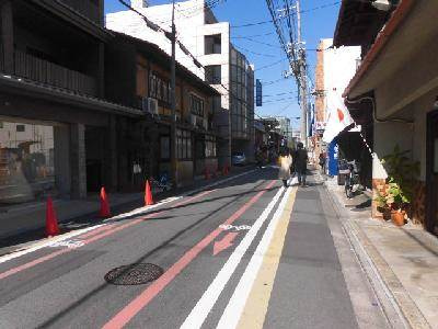Gracia高倉（グラシア高倉）の地図|前面道路