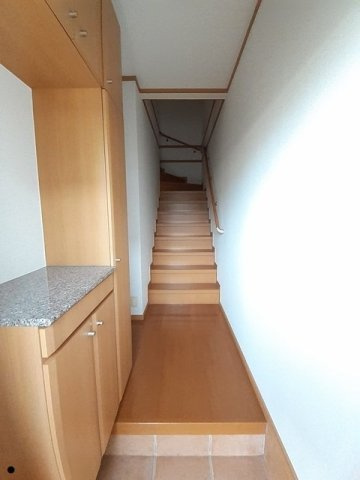 グリーンパレスの玄関