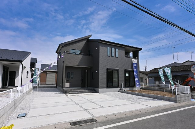 【外観】 | 大泉町第6仙石　一建設＜全５棟＞ | 全５棟の街並み！1棟1棟異なる間取りで個性があります！
ぜひ一度ご見学ください♪
