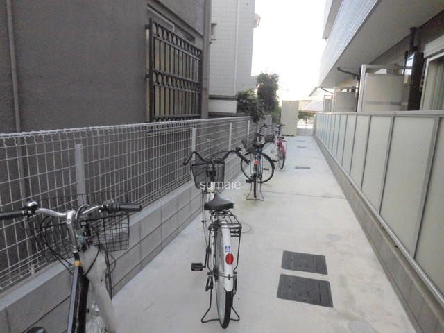 カクタス高砂のその他共用部分|自転車置場です。