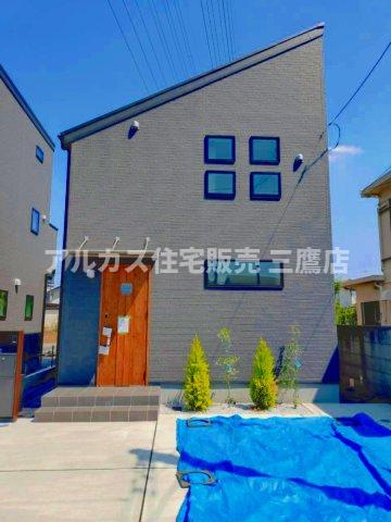 京王線 調布駅バス22分北ノ台小学校停歩4分 新築戸建 調布市深大寺北町2丁目の外観