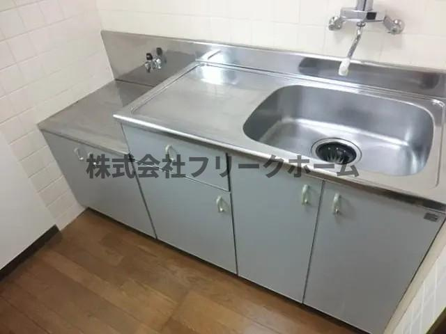 杉並区久我山２丁目のアパートのキッチン