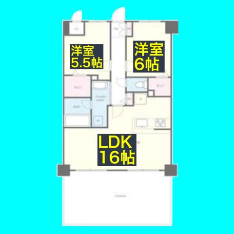 リアレクト白壁の間取り