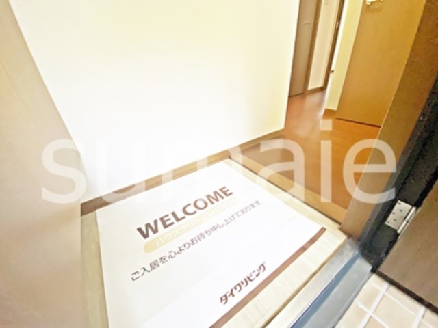 グリーンスクエア　Dの収納|玄関です☆