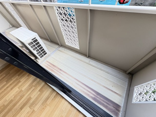 サンフェア南八幡のバルコニー