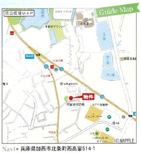リーブルガーデン西高室2期の地図|買い物便利な立地