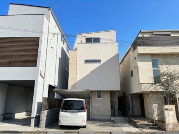 都立大学駅徒歩圏、平町の穏やかな街並み の画像