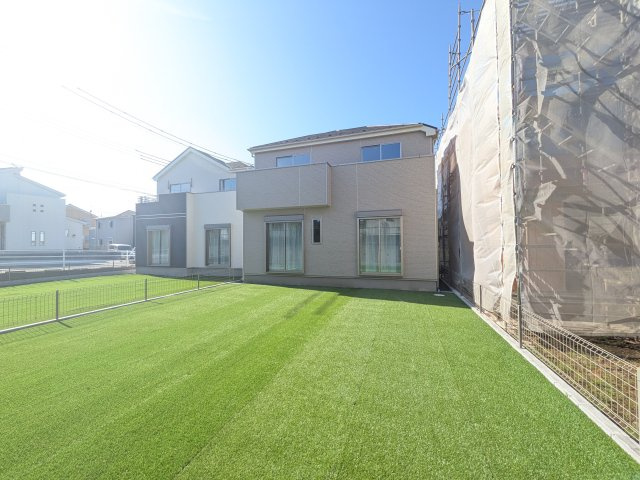 ひたちなか市足崎1474番　新築戸建て　B号棟の庭