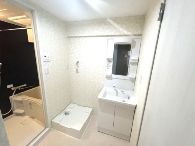 プラザサンアロー港南中央の洗面所