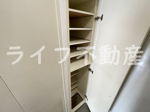 メゾン・ド・ヴィレ深江の収納|大きなものも収納できそうです