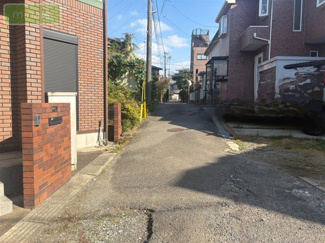 【前面道路含む現地写真】