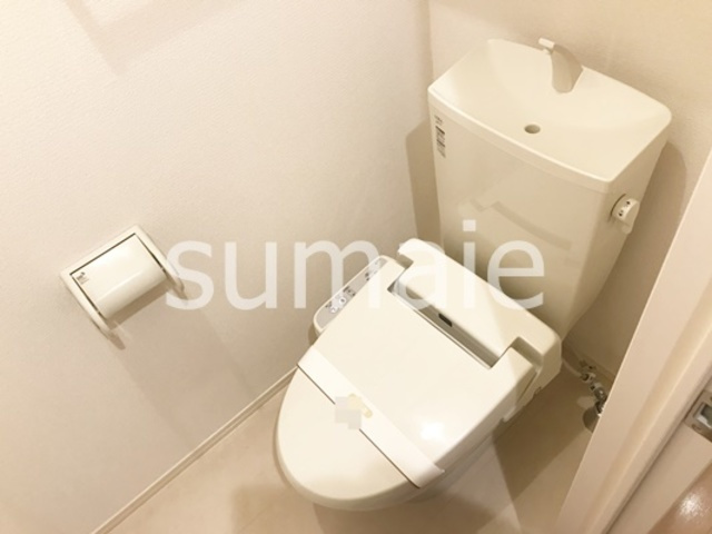 My  tiaraのトイレ|温水洗浄便座付トイレ。