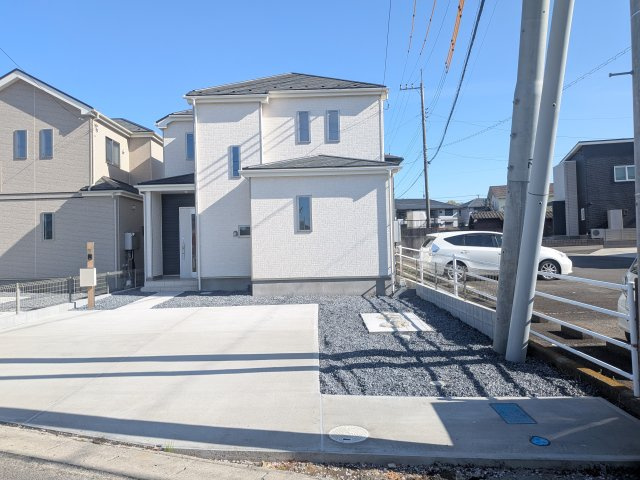 ひたちなか市足崎1474番　新築戸建て　A号棟の外観