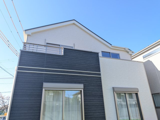 ひたちなか市足崎1474番　新築戸建て　A号棟のバルコニー