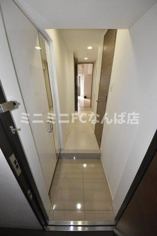 モンテノーム南堀江の玄関