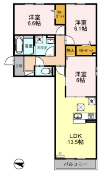 ＯＴＴ'ｓ大宮の間取り|間取図です！