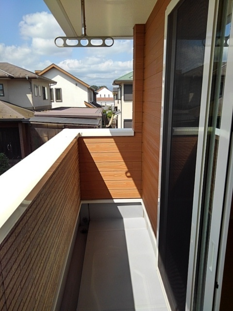 メゾンエトワールのバルコニー