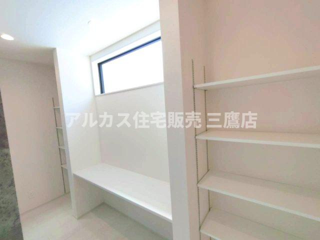 京王線 調布駅バス22分北ノ台小学校停歩4分 新築戸建 調布市深大寺北町2丁目の収納