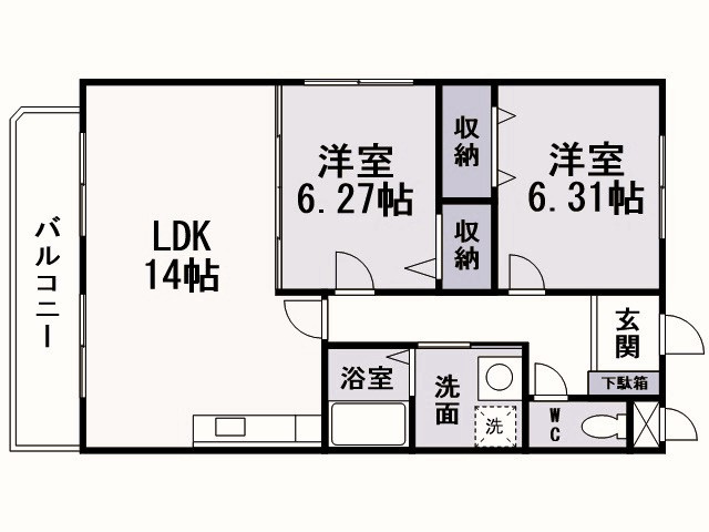プレジデントの間取り