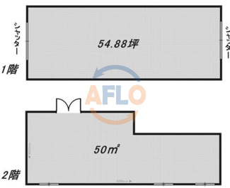【間取り】 | 大阪市西区境川2丁目倉庫・事務所 | 大阪市西区境川2丁目倉庫・事務所　間取り