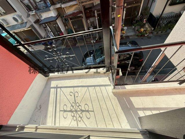 高柳7丁目戸建　賃貸のバルコニー|落ち着いた時間を過ごせるバルコニーです