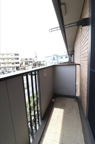 シャン・ド・フルールのバルコニー