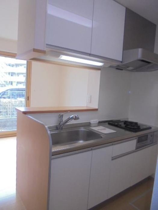 シャン・ド・フルールのキッチン