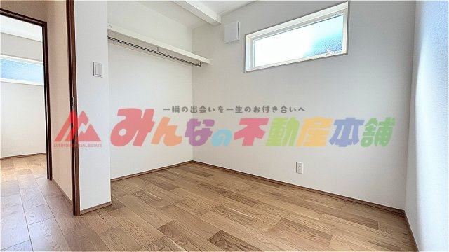 宮ノ陣平屋建住宅の洋室