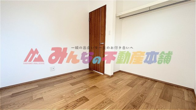 宮ノ陣平屋建住宅の洋室