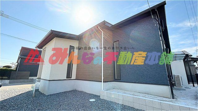 宮ノ陣平屋建住宅の外観